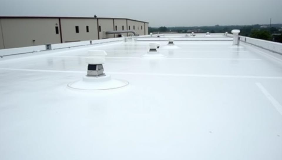 View of Greenville Industrial Complex roof after Davco's maintenance and coating application.